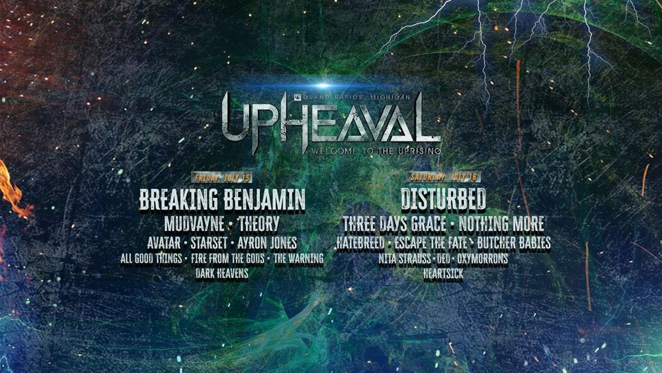 LIVE: UPHEAVAL FESTIVAL – July 15-16, 2022 REVIEW