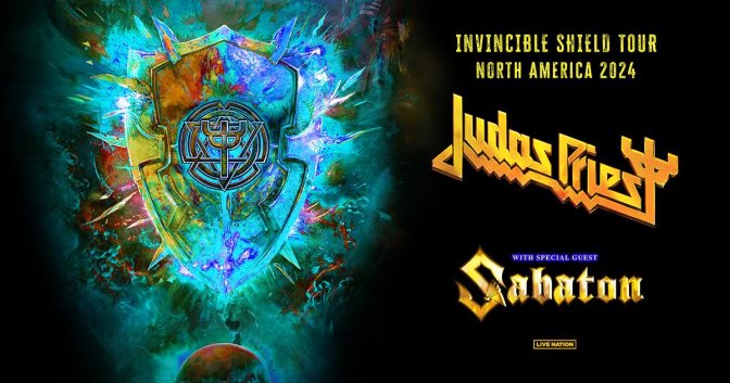 JUDAS PRIEST ANNOUNCES LEG 2 OF HIGHLY SUCCESSFUL “INVINCIBLE SHIELD TOUR”  w/ Sabaton To Join Across All Shows